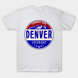 DENVER COLORADO ROCKY MOUNTAINS MILE HIGH CITY T-Shirt